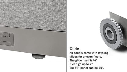 GOF Office Partition Single Panel (24" w x 48" h) 2ft x 4ft - size: 24w x 48h