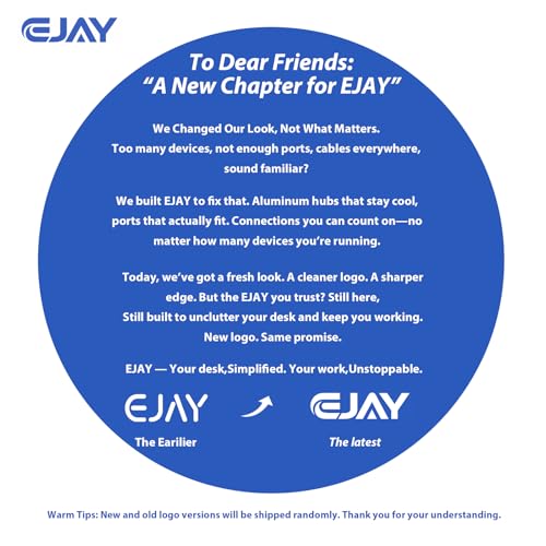 EJAY Magnetic 4-Port (2A2C) Hub 10Gbps for Mac & Windows | Aluminum | Flexible Mount | Attaches Under Desk | Monitor | Iron Objects - color: Black, size: Hub+1 Slide Rail