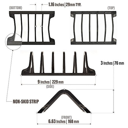 Prosumer's Choice Universal 5 Tablet and Smartphone Charging Organizer Rack/Desktop Stand Holder