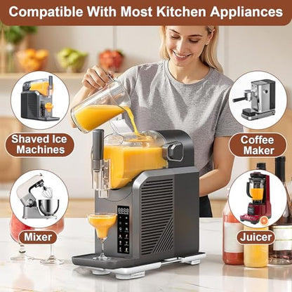 Adjustable Appliance Slider Tray - Expandable 6" x 11"- 11" x 20" | Sliding Tray for Kitchen Appliances - 360° Countertop Rolling Tray with Locking Brakes for Coffee Makers Mixers - size: 6" x 11" - 11" x 20" Rectangle