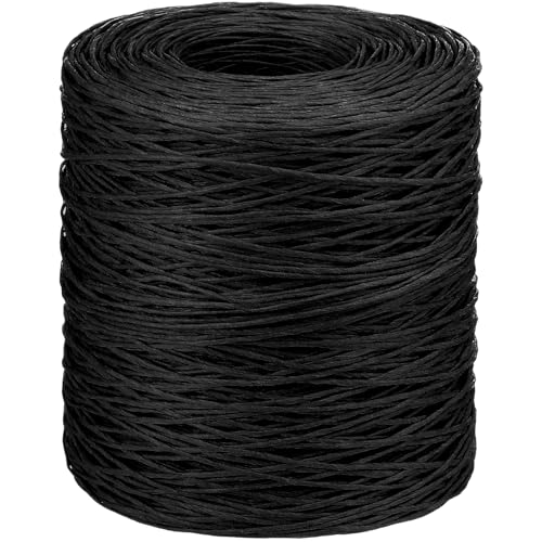 Syhood 1345 Feet Floral Vine Bind Wire Rustic Craft Wire, Black - color: Black, size: 1345 Feet