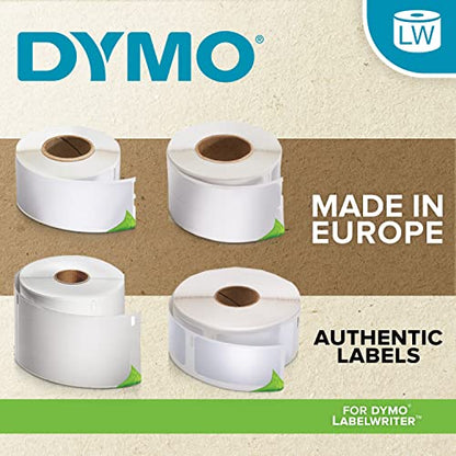 DYMO LW Durable Labels for LabelWriter Label Printers, White Poly, 1” x 2-1/8”, 1 Roll of 160 - size: 1" x 2-1/8"