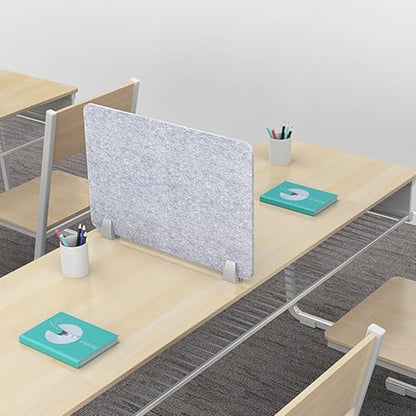 Classroom Desk Dividers，Polyester Felt Sound Proof Dividers，Acoustic Desk Privacy Panel Standing Cubicle Desk Partition for Reduce Noise(40x80cm) - size: 40x80cm