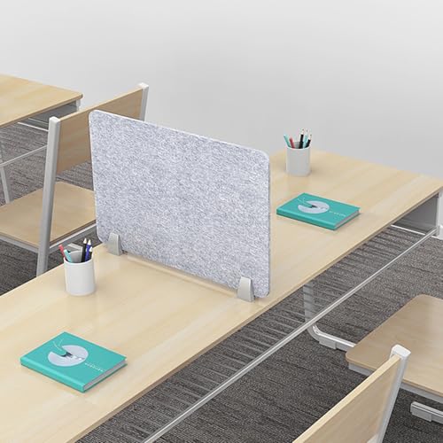 Classroom Desk Dividers，Polyester Felt Sound Proof Dividers，Acoustic Desk Privacy Panel Standing Cubicle Desk Partition for Reduce Noise(40x40cm) - size: 40x40cm