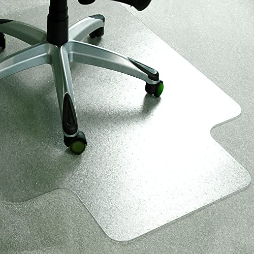 Floortex Cleartex Advantagemat Plus Carpet Chair Mat with Lip, 36" x 48", Clear APET (NCCMFLAG0003) - size: 36" x 48"