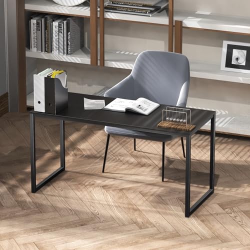 SHW Mission 40-Inch Home Office Computer Desk, Black - color: Black, size: 40-Inch