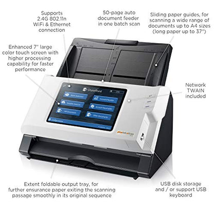 Plustek eScan SharePoint - Network Document Scanner SharePoint/Office 365
