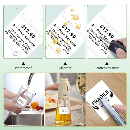 Phomemo M108 Label Maker with 2 Rolls Label Tape
