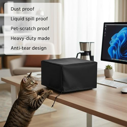 Printer Dust Cover Heavy Duty Case Compatible with Brother DCP-L3510CDW/L3710CW/L3730CDN/L3750CDW/HL-L3290CDW/HL-L8360CDWT/MFC-L3780CDW/L8395CDW/L3710CW/L3750CDW/8710DW/8910DW/ -19.6Wx17.7Dx16.5H in - size: 19W x17D x16H