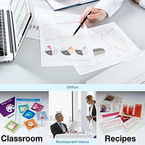 50 Pack Laminating Sheets 9 x 11.5, 5mil Thermal Laminating Pouches, Clear Plastic Laminator Sheets for 8.5 x 11 Letter Size Paper, Lamination Sheets for Office, School & Home