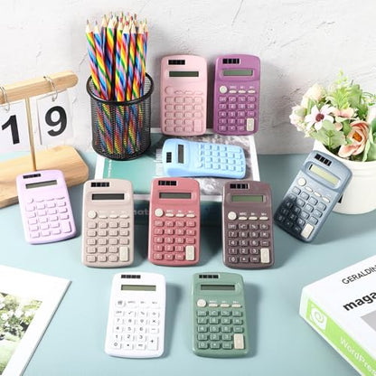 Flutesan 30 Pack Pocket Calculator,Multicolor - color: Multicolor