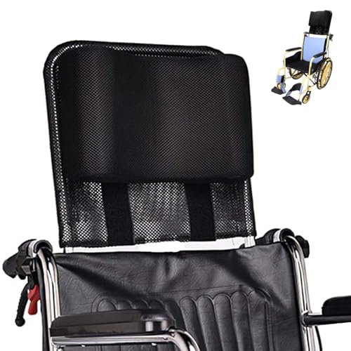 Wheelchair Headrest,Neck Support Pillow,Post Surgery Neck Stabilizer Head Positioner Medical Foam Wedge Keep Head Straight Wheelchair Accessories for for Elderly,Disabled,Post-op - color: Black