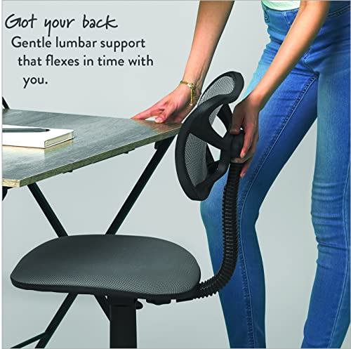 Urban Lifestyle Swivel Mesh Task Chair, Grey 23D x 23W x 35H in - color: Grey