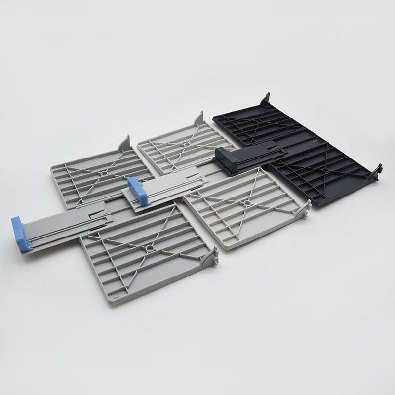 Replacement Parts for Paper Trays 5pcs RM1-2079-000CN RM1-0629-000CN Paper Input Tray for 1010 1012 1015 1018 1020 Q5911A(White) - color: White