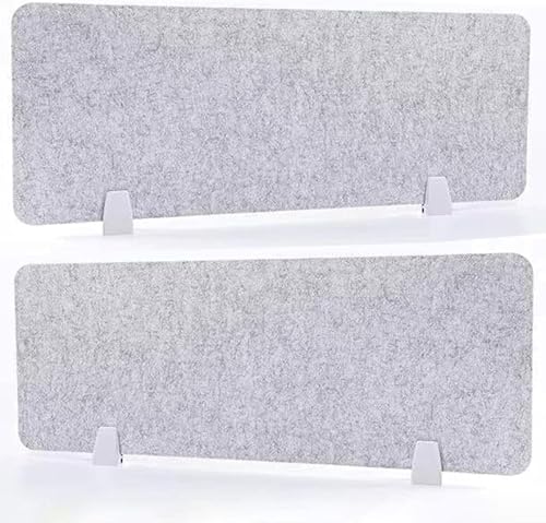 2 Pack Soundproof Desk Divider - Freestanding Privacy Panels for Office Noise-Reducing Partitions Acoustic Desk Dividers to Minimize Distractions and Enhance Focus - color: D, size: 30x120cm