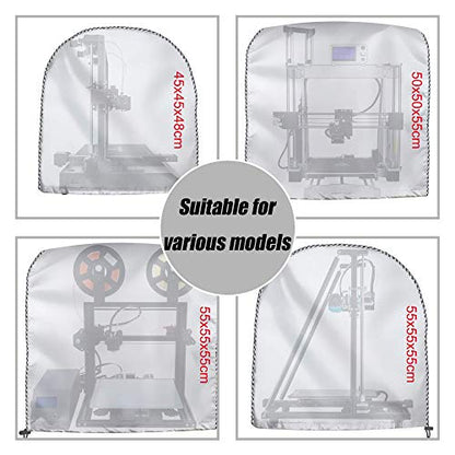 3D Printer Cover,Water-proof, Dust-proof | for CR-10 300/CR-10S 300 3D Printer - style: 55x55x55cm