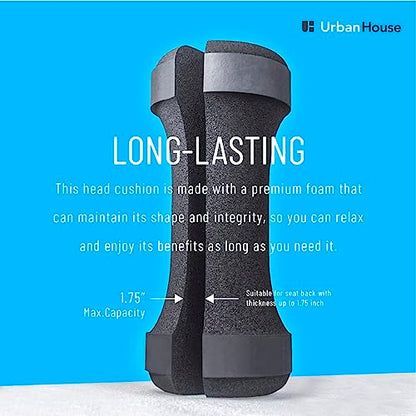 Neck Support Firm Pillow for Office Desk Mesh Chair without Headrest