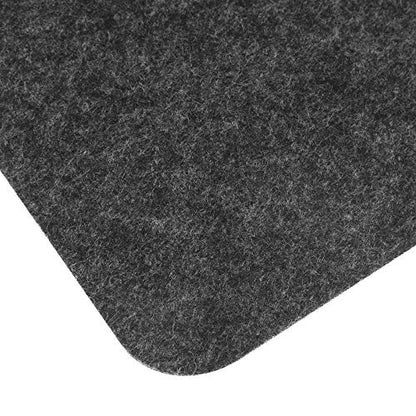 Large Felt Mouse Pad, Home Modern Large Keyboard Mouse Pad Table Desk Mat 700 * 330mm 60x30cm Non-Slip Computer Table Mat(30x60cm,Black) - color: Black, size: 0.8" x 1.9"