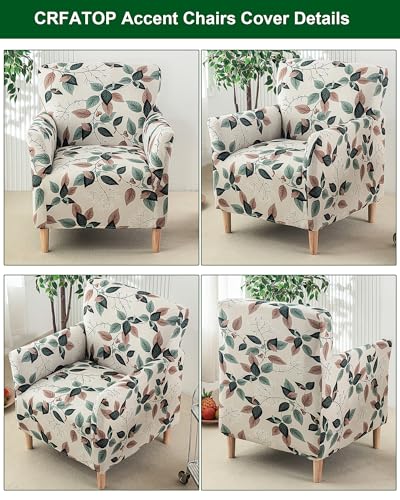 CRFATOP Accent Chair Cover, Stretch Armchair Slipcover for Living Room - color: Color A22