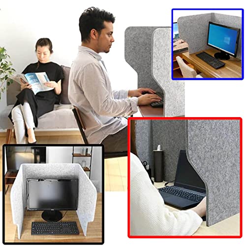 Desk Privacy Panel, Freestanding Desktop for Student Desks, Office Partition W 24” 31” 39”× H 20” - size: 80cm/31in