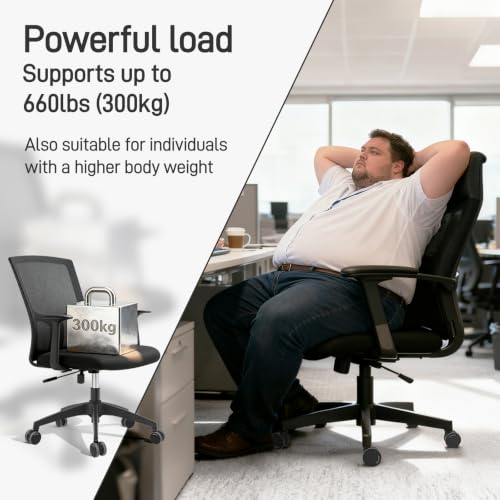 Office Desk Chair Wheels Replacement, Computer Gaming Casters for Carpet，2.5 Inch Stem 7/16-7/8 Set of 5 for Furniture Hardwood Hard Floors Chair Casters Tile Smooth Safe Quiet Rolling 660LB - style: 2.5 inch（Black & Grey）