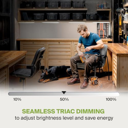 ASD LED Under Cabinet Lighting, 24 inch 12W 822 LM, Dimmable Hardwired Under Cabinet Lights for Kitchen, 3000K Soft/4000K Cool/5000K Daylight, Under Counter Light Fixtures, ETL, White, Bullnose Design - color: 24 Inch White, size: 1 Pack