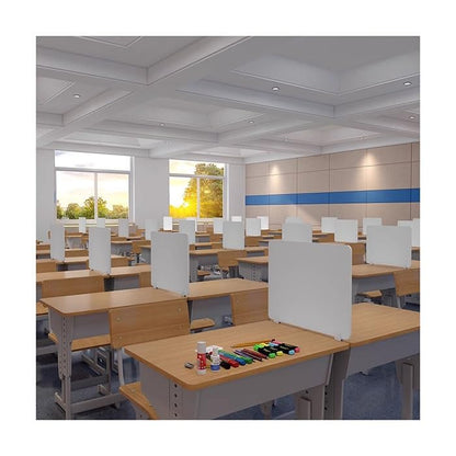 Acoustic Desk Divider – Noise-Reducing Soundproof Panel for Students & Home Office 40 x 60 cm Partition Enhanced Focus Privacy - size: 40 x 60 cm