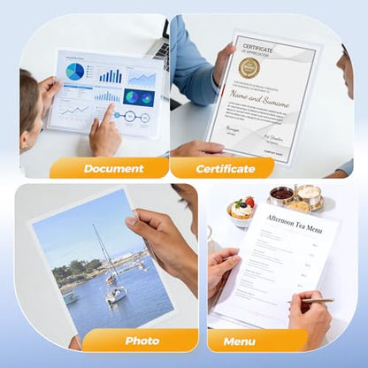 3.5Mil Thermal Laminating Pouches 8.5 x 11 Inches 30Pack - size: 8.5"x11.5", style: 3.5Mil_30Pack