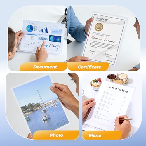 3.5Mil Thermal Laminating Pouches 8.5 x 11 Inches 50Pack - size: 8.5"x11.5", style: 3.5Mil_50Pack