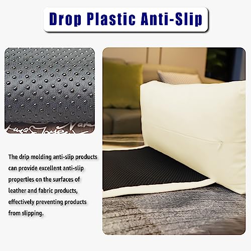 Velvet Recliner Headrest Pillow, Non-Slip Neck Support, Ivory - color: Ivory