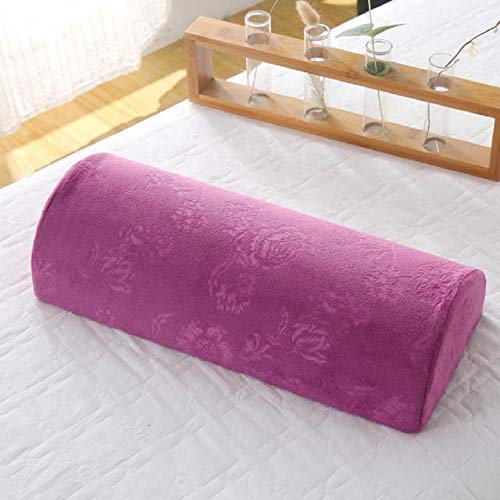 Beauty Salon Message Latex Footrest Pillow Detachable Feet Cushion Support Fumigation Massage Spa Tool (Sand Pink) - color: Sand Pink