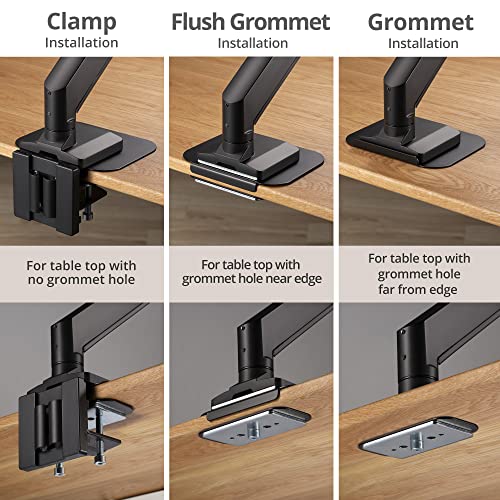 AVLT Dual Monitor Arm and Reinforcement Plate