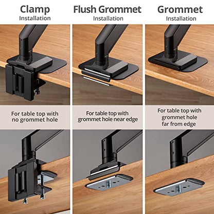 AVLT Dual Monitor Arm and Reinforcement Plate