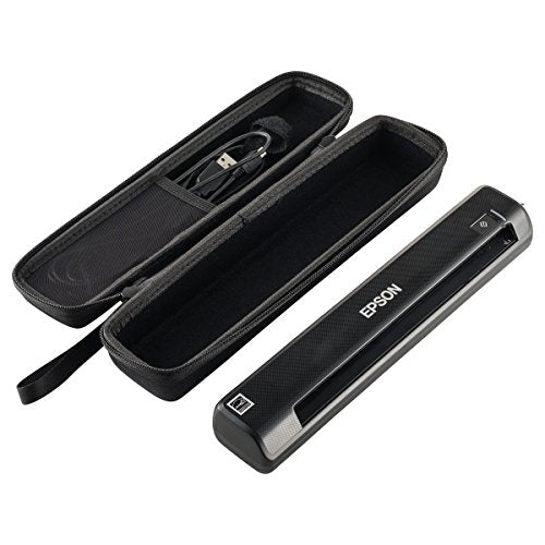 Caseling Case for Epson Workforce ES-50 ES-60W & DS-70 Portable Scanner | Fits Epson ES-50, ES-60W & DS-70, rigid shockproof EVA shell, internal accessory mesh pocket, secure double zipper