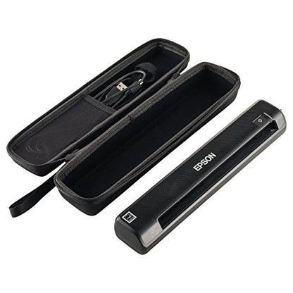 Caseling Case for Epson Workforce ES-50 ES-60W & DS-70 Portable Scanner | Fits Epson ES-50, ES-60W & DS-70, rigid shockproof EVA shell, internal accessory mesh pocket, secure double zipper