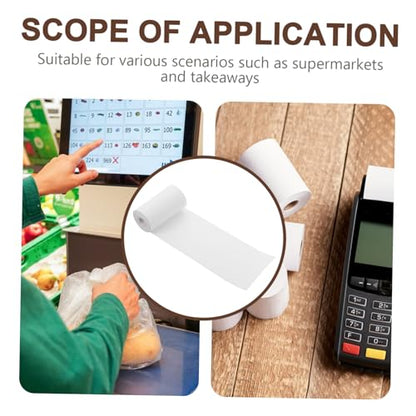 Thermal Receipt Paper 57x50 MM 10 Pack for Supermarkets and Takeaways