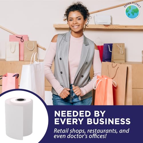 PaperPlanet Thermal Receipt Paper for Clover Compact POS C801 | 30 Rolls