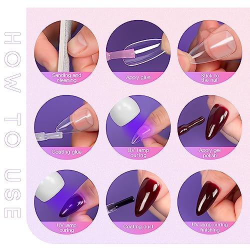 UV Nail Lamp - UV Light for Gel Nails, Flash Cure Lamp - color: White
