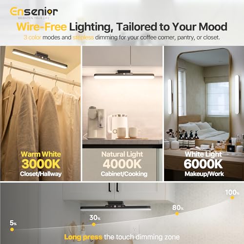 Ensenior 4W Motion Sensor Rechargeable Light Bar, Closet Lights - size: 1 Pack