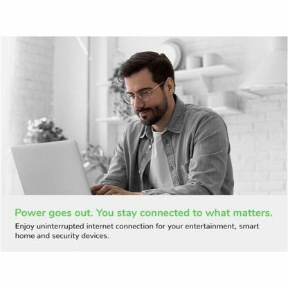 APC 700VA/420W Backup Battery UPS for Computers, Wi-Fi Routers | BR700G | Back-UPS for PCs & home electronics — battery backup, AVR, surge protection, compact design, User Replaceable Battery - size: 700VA