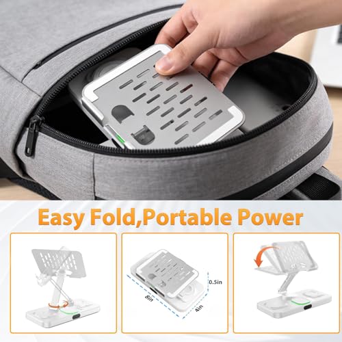 Wireless Charging Station for Apple Devices, Only for Apple Watch Charging - color: Cream