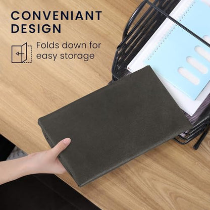kwmobile Dust Cover Compatible with Brother MFC-J1010DW - Printer Case - Fabric Protector Cover - Dark Grey