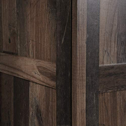 Sauder Select Storage Cabinet, Pantry Cabinet Kitchen Storage with Adjustable Shelves, Utility Room Storage Cabinet, in Reclaimed Pine - color: Reclaimed Pine