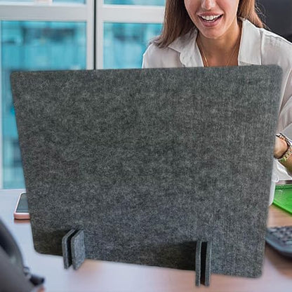 Desktop Partition Table Divider Privacy Panel for Study Home Office Table, Freestanding Privacy Screen with Adjustable Height, Space Divider- L