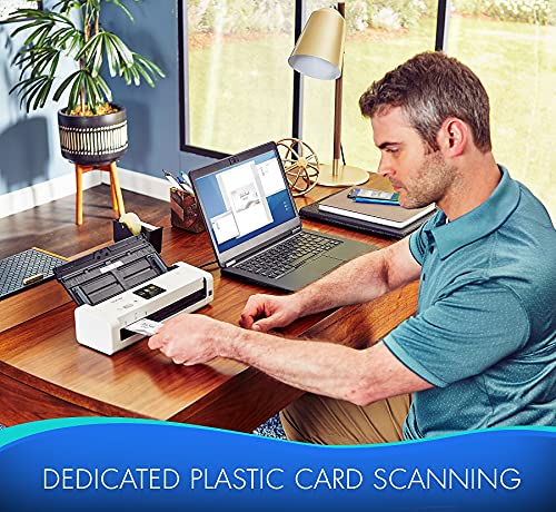 Brother Wireless Document Scanner, ADS-1700W, Fast Scan Speeds, Easy-to-Use, Ideal for Home, Home Office or On-the-Go Professionals (ADS1700W), white - style: Old Model: AD1700W