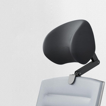 Premium Memory Foam Adjustable Headrest Attachment,Office Universal Chair Clamp on Neck Headrest for 5cm Thick Computer Chair Desk Chair