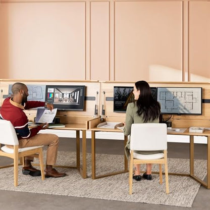Transformer Table to Desk, Natural | Simple Modern, Home Office Desk with Storage, Folding Desk into Dining Table, Multiuse Dining Table and Gaming Desk - color: Natural