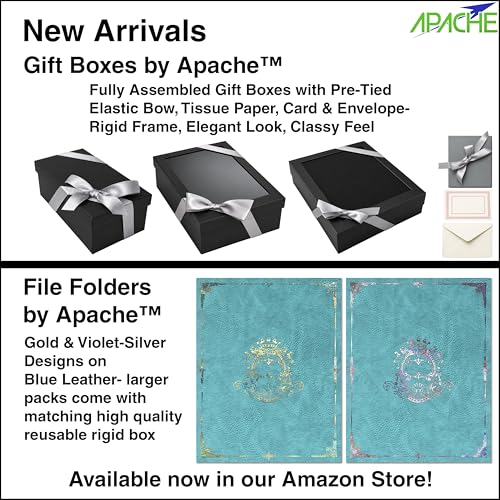 Apache Letter Size Laminating Pouches, 3 Mil, 25 Pack, Holds 8.5 x 11 Inch Projects (9 x 11.5 Inch Pouch Size), Thermal Laminator Compatible Laminating Sheets, Super Clear, Round Corners - size: 25 Pack, style: Letter