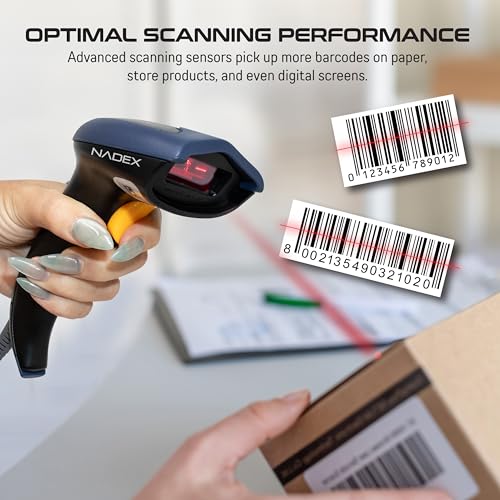 Nadex Handheld Barcode Laser Scanner for Cash Register CR360 / CR600