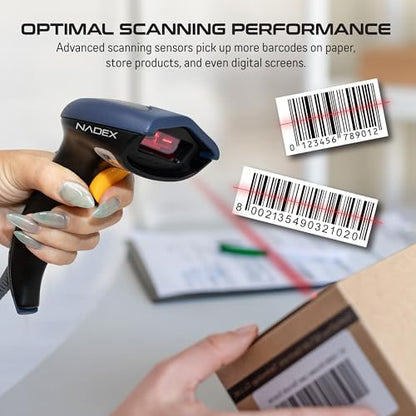 Nadex Handheld Barcode Laser Scanner for Cash Register CR360 / CR600